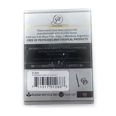 Gonzalez GD Bb Clarinet Reeds image 2