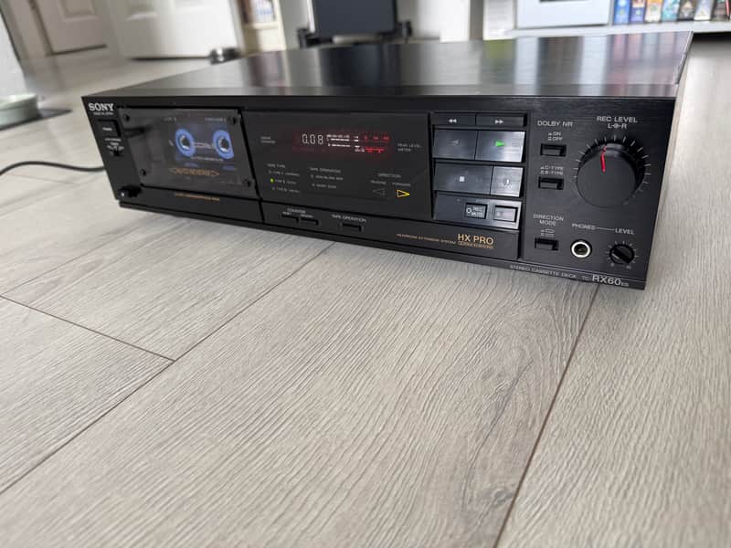 Sony TC-RX60ES 1990 - Black image 1