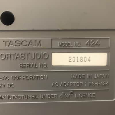 TASCAM 424 PortaStudio MK1 Tape loop performer 3 speeds image 6
