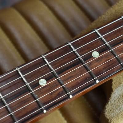 2006 Gibson Yamano Custom Shop Historic 1957 Les Paul Junior Reissue Faded Cherry – w/ OHSC, COA & Tags, Madagascan Rosewood image 19