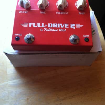 Fulltone Full-Drive 2 1997 Orange image 1