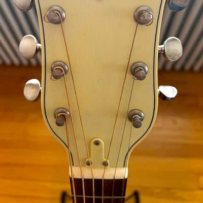 National Reso-Phonic Radio Tone Bendaway 1999 Unique Ivoroid Paddle Headstock Overlay- MINT Condition, IN STOCK NOW! image 2