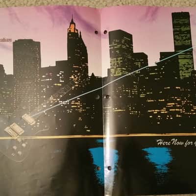 Quest Guitar Catalog / Fold-out Poster 1984 image 2