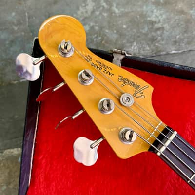 CIJ Fender Jazz Bass JB-62  2004 - Olympic white original vintage crafted in Japan MIJ 62 RI OX image 6