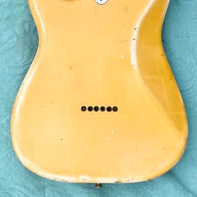 Fender Stratocaster 1975 - Olympic White to Creme HARDTAIL with rare rosewood fingerboard image 12
