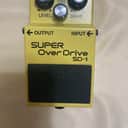 Boss SD-1 Super OverDrive (Silver Label) 1997 - Present - Yellow