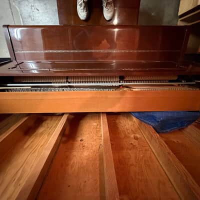Kawai C-107 1980 - Polished Mahogany image 5