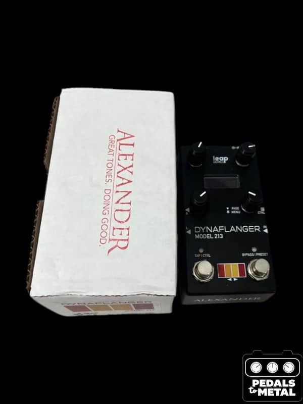 Alexander Pedals Dynaflanger Model 213 2023 - Present - Black - X18513 image 1