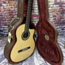 Cordoba GK Pro Negra Acoustic-Electric Flamenco Guitar with Case - Sample #27