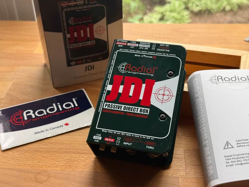Radial JDI - Green - DI - Mint Condition image 1