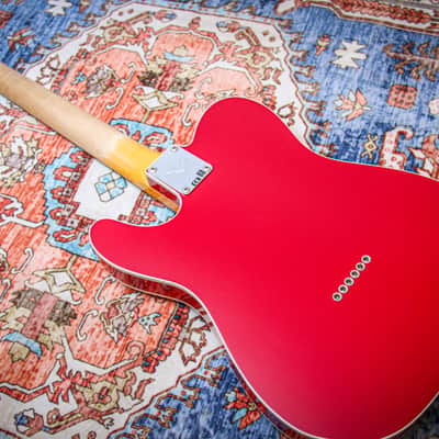 FENDER USA Custom Shop '59 Reissue Telecaster Custom Relic " Morocco red + Rosewood" (2024) image 18