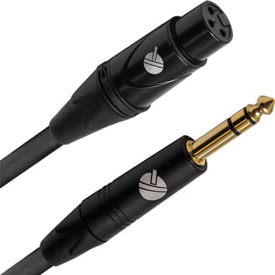 Quik-Lok ITST/FJS-2 B XLR Female/Jack Stereo 6.3 2 mt image 2