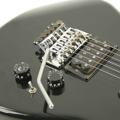 Kramer Focus 2000, Original Floyd Rose, Made in Japan HH 1980s Black image 4