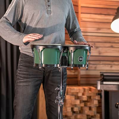 Meinl Percussion Journey Series HB50 Bongo Forest Green image 6