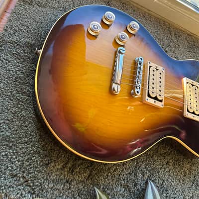 1980 Aria Pro II Les Paul Standard Left Handed Electric Guitar image 4