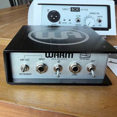 Warm Audio Direct Box Active DI 2020 - Present - Black image 2