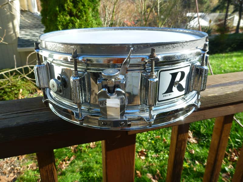 Rogers "Big R" SuperTen 5x14" 10-Lug Chrome Over Steel Snare Drum 1975 - 1984 image 1