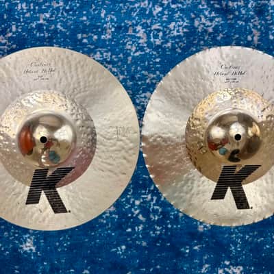 Don’t pay £519!! 14” Zildjian K CUSTOM HYBRID Hihats 1122g 1254g image 1