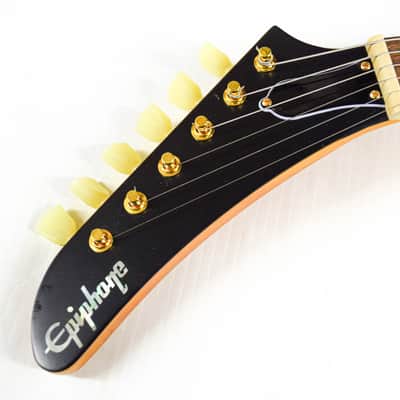 Epiphone '58 Korina Explorer Left-Handed (DEMO, Neck Repair)- Aged Natural image 7