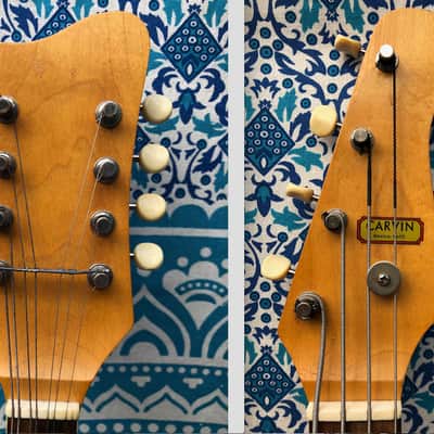 Vintage Carvin Double-neck Bass/Mandolin -A Supersonic Sixties Space Race with George & Jane Jetson image 3