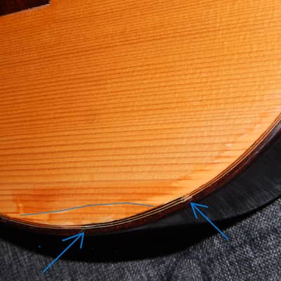 BARGAIN - TETSUO KUROSAWA "ESPECIAL" 2007 - YAMAHA GC82C CLASS CLASSICAL CONCERT GUITAR - CEDAR/HONDURAN ROSEWOOD image 9