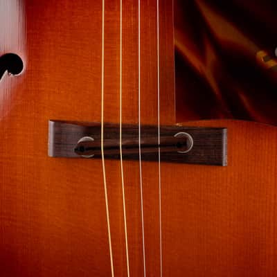 Vintage 1939 Gibson TG-50 Tenor Guitar Sunburst With Case image 4