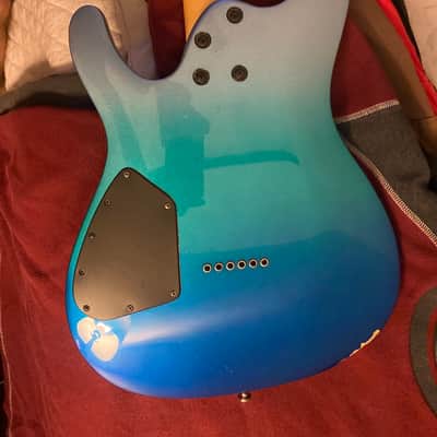 Ibanez S521-OFM Standard with Meranti Body, Jatoba Fretboard 2019 - 2020 - Ocean Fade Metallic image 4