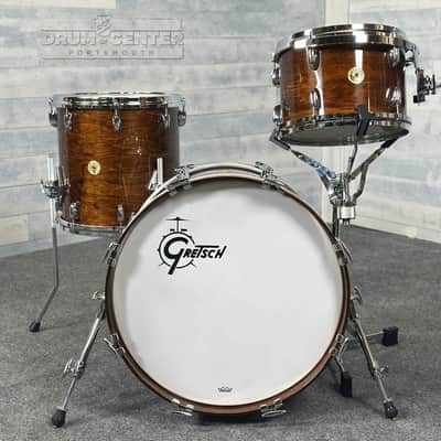 Gretsch USA Custom 3pc Drum Set Antique Maple Gloss image 6