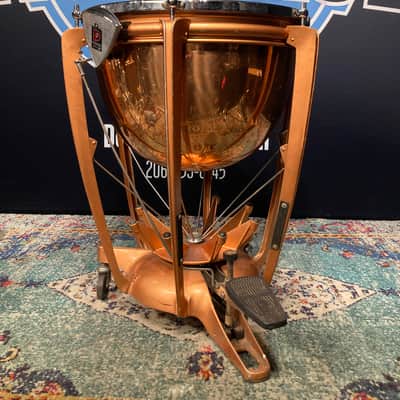 Keith Moon and Zak Starkey's, THE WHO 1970s Premier 23" Professional Copper Timpani. SIGNED! image 6