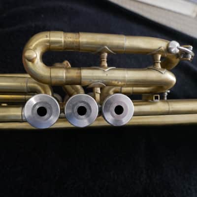 Rat Rod (Combo Yamaha Valves with Conn Bell) Bflat Cornet image 9