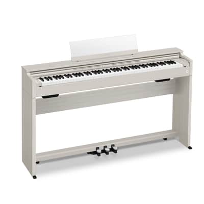 Casio Celviano AP-S200 – 88-Key Digital Console Piano | Smart Scaled Hammer Action Keyboard | 19 Built In Tones | Grey Beige image 3