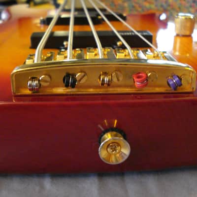 1994 Samick Valley Arts Custom Pro Shop 5-String Bass image 5