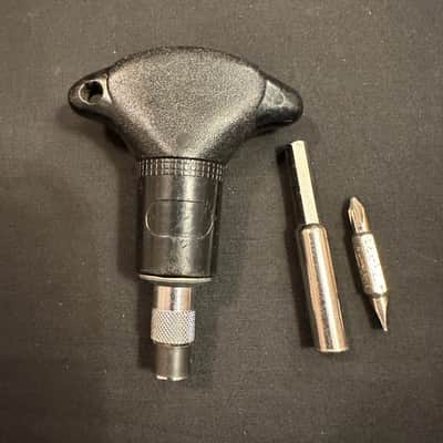VINTAGE Pro-Mark "Ratch-It" Drum Tuning Key, w/Square Bit & Screwdriver Insert - EXCELLENT image 6