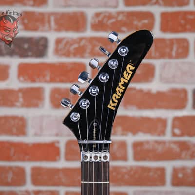 Kramer USA Baretta Bubbles Graphic 1986 w/Hard Shell Case image 9