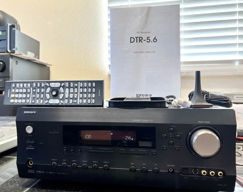Integra DTR-5.6 Multi-Zone Amplifier/Receiver w/ Remote