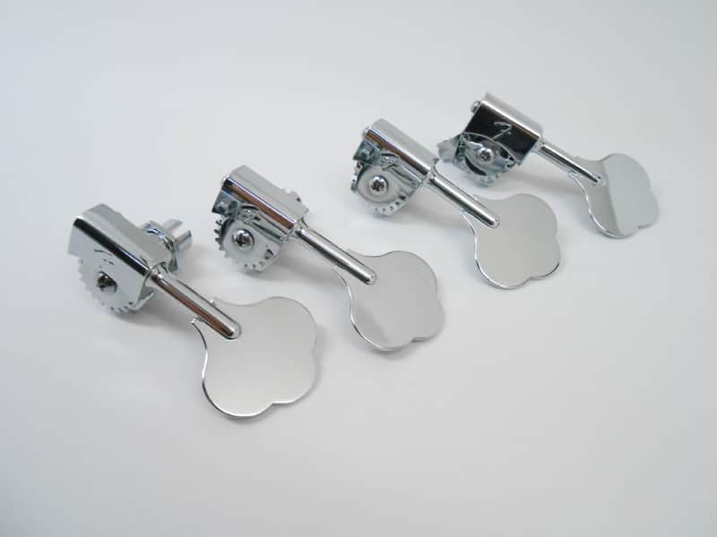 Fender Ultra-Light Bass Chrome Tuning Keys 2011 American Deluxe Jazz Bass image 1