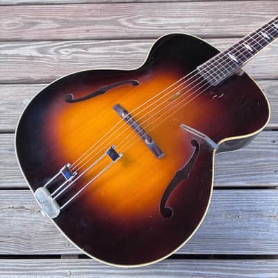 Vintage 1951 Epiphone Triumph Archtop Acoustic Guitar image 2