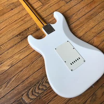 Squier Classic Vibe 50s Strat Olympic White & Gold Mint FREE SHIP image 6