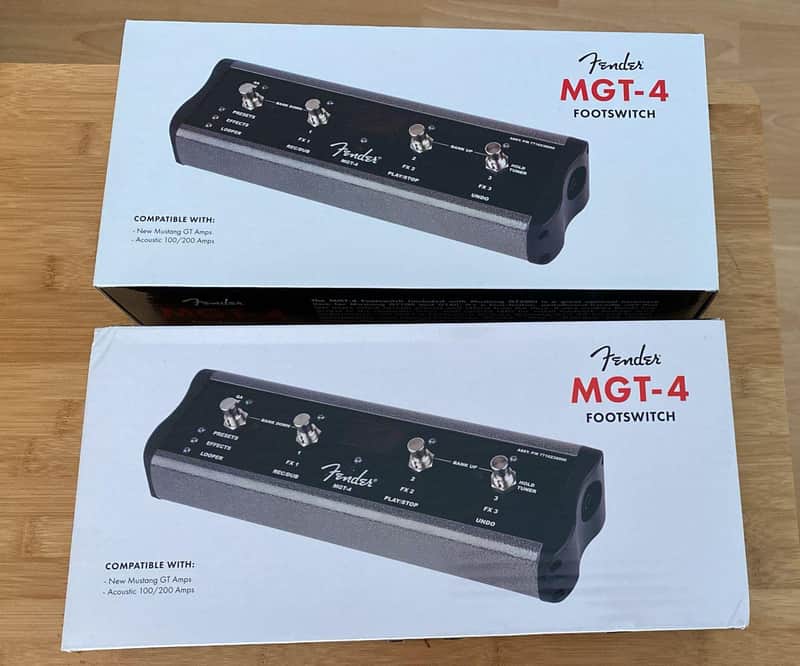 Brand New Fender MGT-4 Mustang GT Footswitch (the listing price is for One Unit) image 1