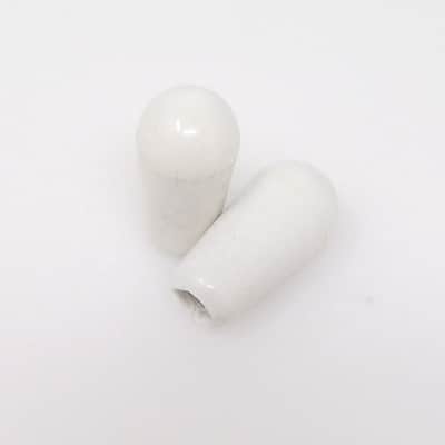 True Custom Shop® #8-32 White Toggle Switch Tip for Switchcraft and Gibson USA image 1