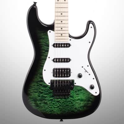 Jackson Adrian Smith Signature SDX Electric Guitar (Maple Fingerboard), Transparent Green Bild 1