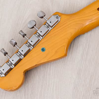 1988 Fender Stratocaster ‘57 Vintage Reissue ST57-55 Black w/ Hangtag, Japan MIJ Fujigen image 5