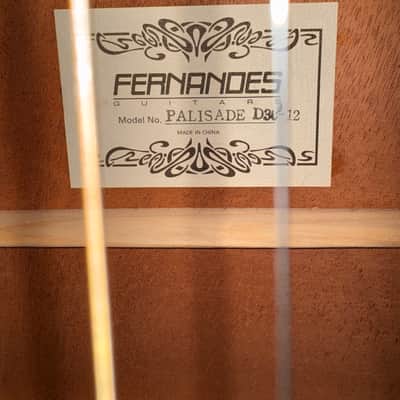 Fernandes D30-12 1990s - Natural image 3