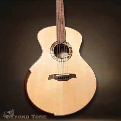 Tyler Robbins Acoustic | Handbuilt Boutique Guitar | Flamed Maple Back & Sides | One of One image 1