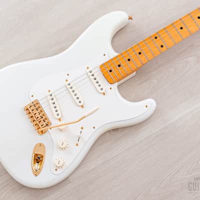 2007 Fender American Vintage 1957 Commemorative Mary Kaye Stratocaster Blonde w/ Case, Hangtags image 1