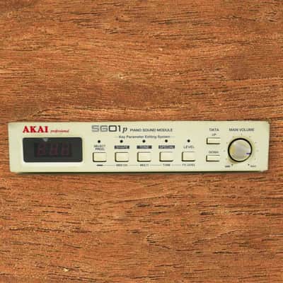 Vintage 90's Akai SG01p Piano Sound Module - Desktop Half Rack