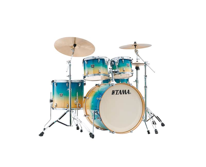 Tama Superstar Classic 5-pc Shell Pack w/22" Kick - Caribbean Lacebark Pine Fade image 1