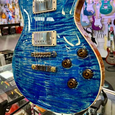 PRS 40th Anniversary McCarty SC56 Singlecut Electric Guitar, Faded Blue Jean with Case image 7