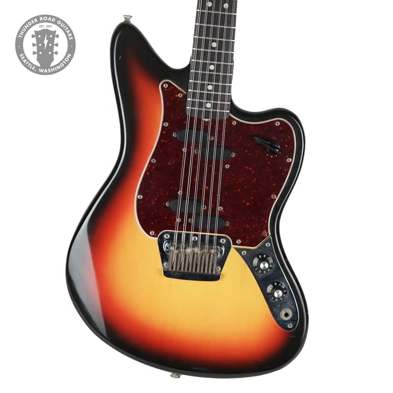 1966 Fender Electric XII 12 String Sunburst - Very Good
