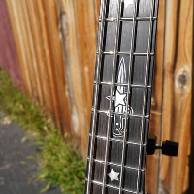 Schecter DIAMOND SERIES Sean Yseult Casket Bass - Gloss Black 4-String Electric Bass Guitar image 9